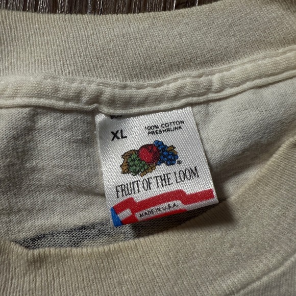 Vintage 90s Hand painted Noahs Ark Animals Graphic T Shirt XL‎ USA Made - Picture 3 of 7